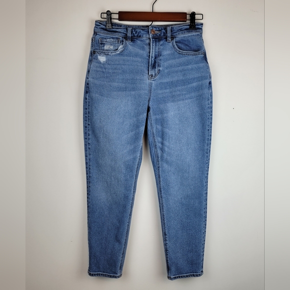 American Eagle Outfitters Denim - American Eagle Outfitters Mom Jeans Distressed Look Size 4 Short Denim